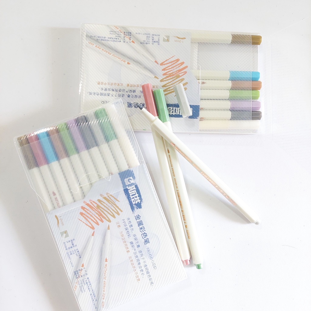 

STA Metallic Brush Pen Satuan - Pulpen Metalik 1 Pcs