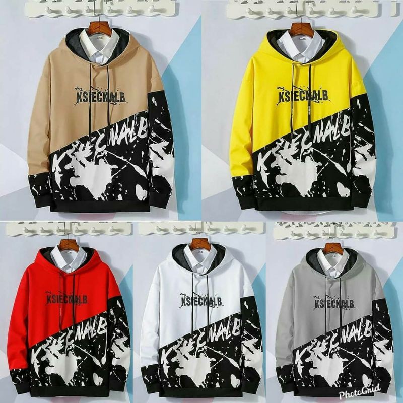 Ksienalb Sweater Hoodie Fleece All Size | Suiter Cowok Cewek Kapel | Jaket Hodie COD Bayar Di Tempat