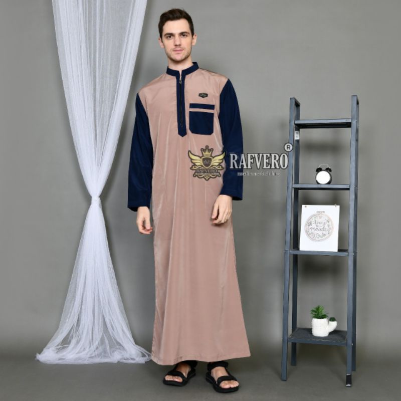 jubah ravero/jubah kekinian/jubah pria dewasa/jubah original/jubah terbaru