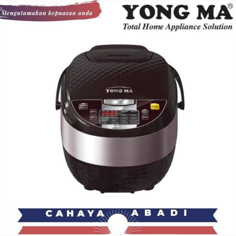 YONG MA YMC-802 / SMC-8027 MAGIC COM YMC 802 / SMC 8027 DIGITAL RICE COOKER [2 LITER] GARANSI RESMI
