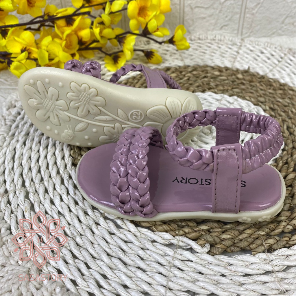 [TAMAN SEPATUKU] SANDAL SEPATU TRENDY MURAH ANAK KEPANG DOUBLE KAX11