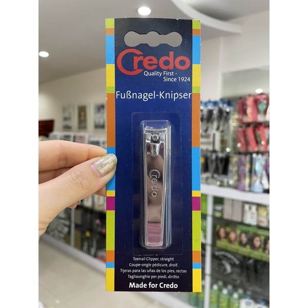 Credo 11510 Curved Nail Clipper 82mm Chrome Gunting Kuku