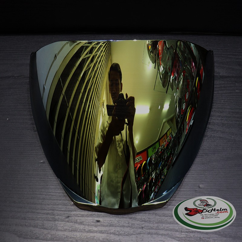 KACA HELM ZEUS ZS 613C IRIDIUM GOLD HELMET VISOR ZS-613C SERIES