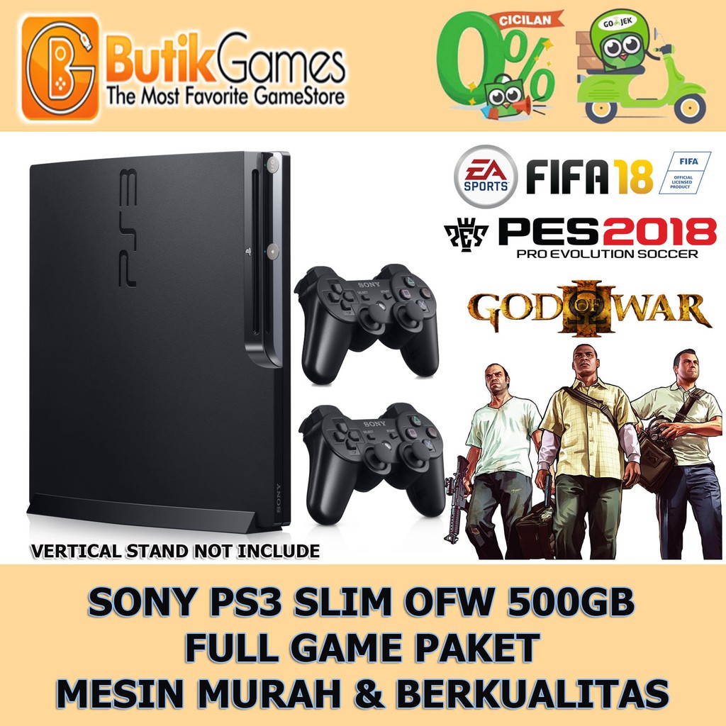 Sony PS3 Slim OFW 500GB Sony Playstation 3 Slim 500 GB OFW