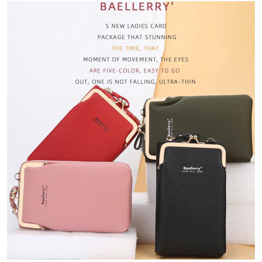 ☀ INDOLAND ☀ D037 Dompet FOREVER BAELLERRY Wanita Panjang Multifungsi D039