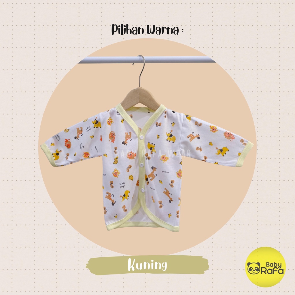 Baju Bayi Tangan Panjang Motif 0 - 3 Bulan SNI EXCELLENT 77-1