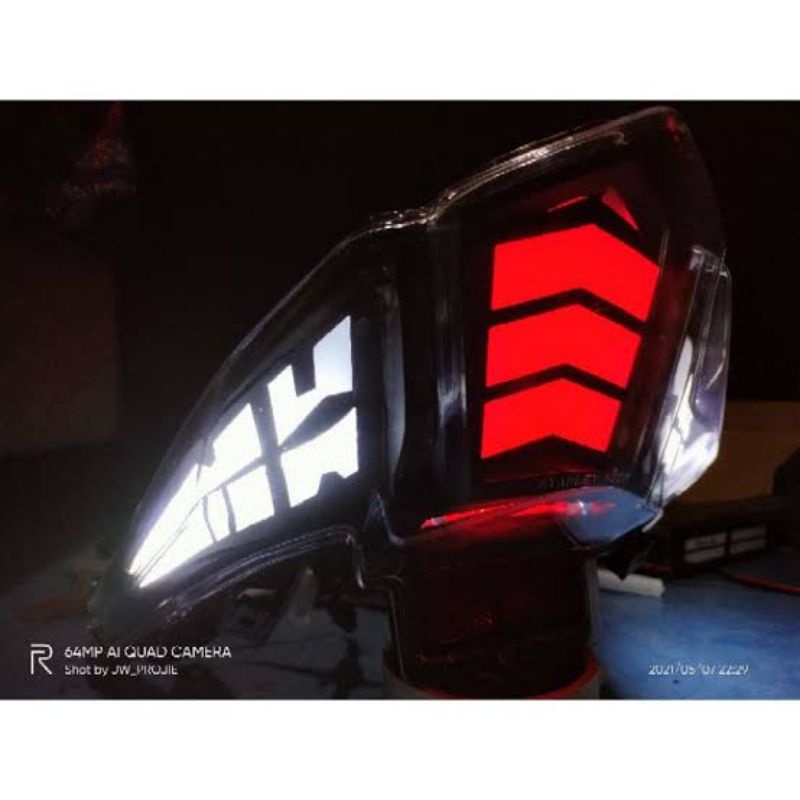 custom stoplamp Xeon GT 125