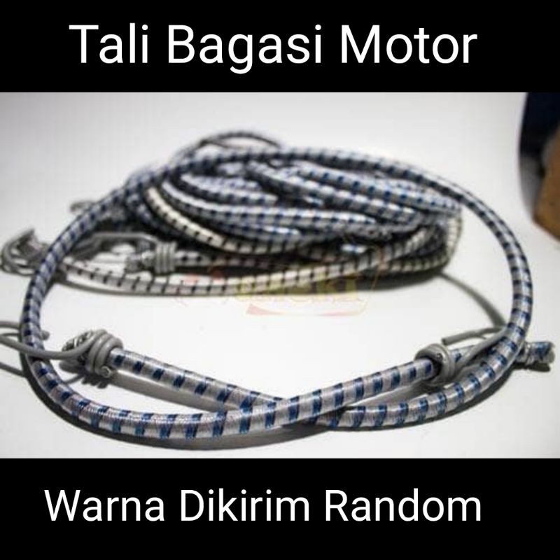 Tali Bagasi Motor - Tali karet - Tali ikat barang di motor