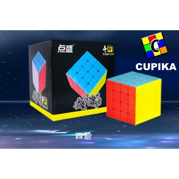 Rubik 4x4 DIANSHENG RS4 4x4x4 Stickerless Original yongjun qiyi moyu