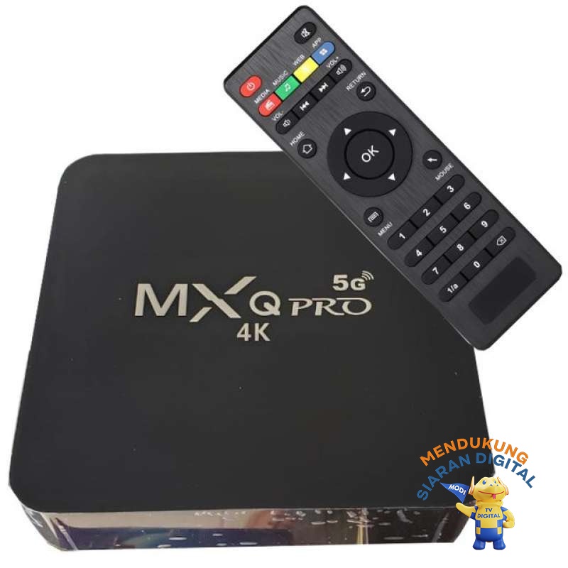 TV BOX ANDROID MXQ PRO 5G 4K RAM  2/16 ANDROID 10