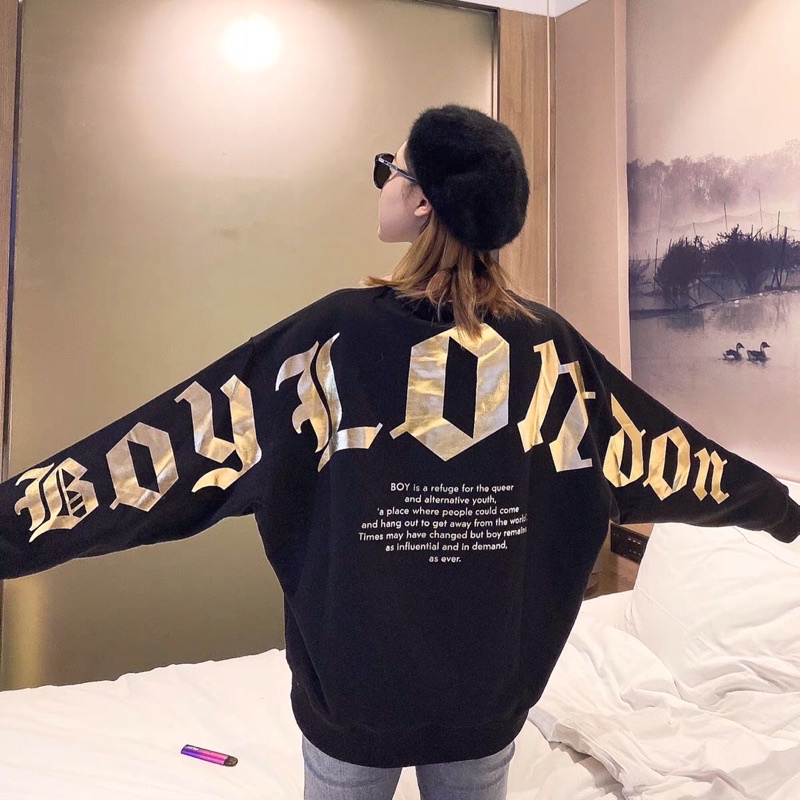 BOY67 SWEATER BOY LONDON PRIA WANITA ASIA EROPA BIG WINGS