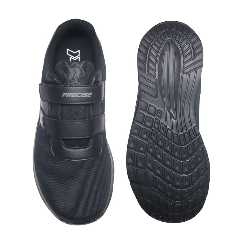 Precise Orion JT Sneakers Sepatu Sekolah Anak - All Black