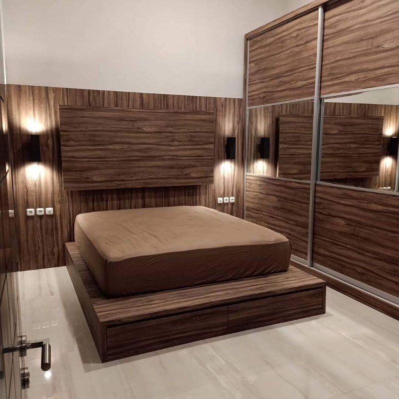 PROMO Lemari Custom HPL / Almari / Wardrobe / Kamar Set