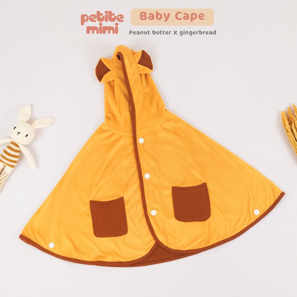 Petite Mimi Baby Cape / Selimut Essential / Premium Blanket Minky