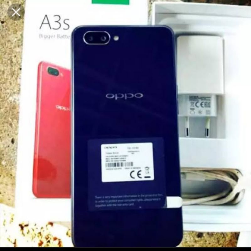 hp Oppo a3s ram 32gb