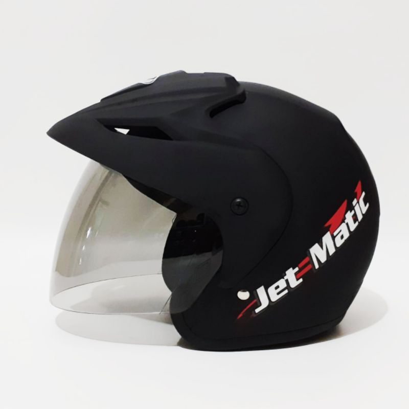 HELM SNI STANDAR ukuran medium visor single helm dewasa COCOK UNTUK CEWEK COWOK HELM BAGUS DAN NYAMAN