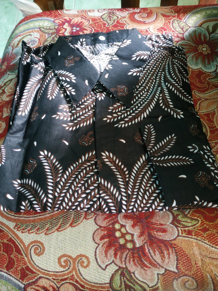 Bisa Pisah Batik Couple Keluarga Sania Ruffle Ori Ndoro Jowi Termurah