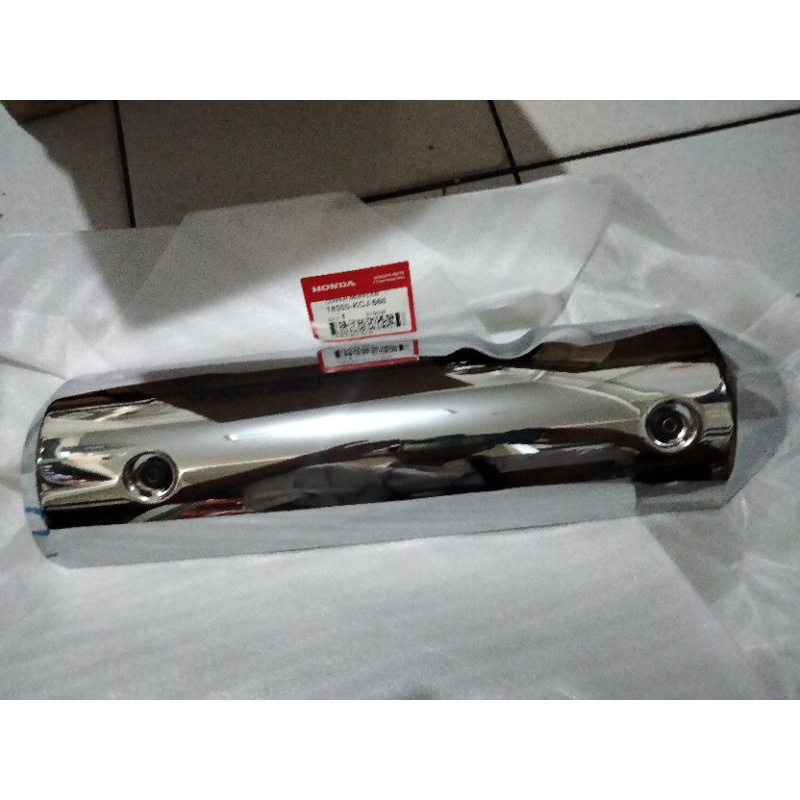 cover knalpot Tiger Revo original baru