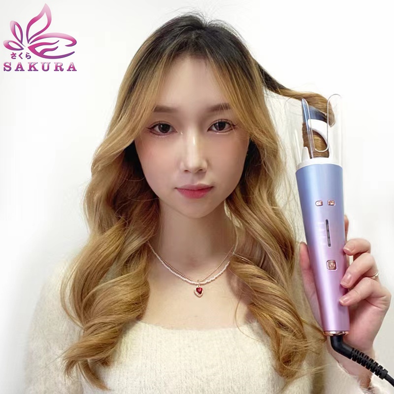 Automatic Curler Rambut / Catokan Rambut Curly / Catokan Rambut Keriting Import Termurah 100% Authentic-SOSOYO