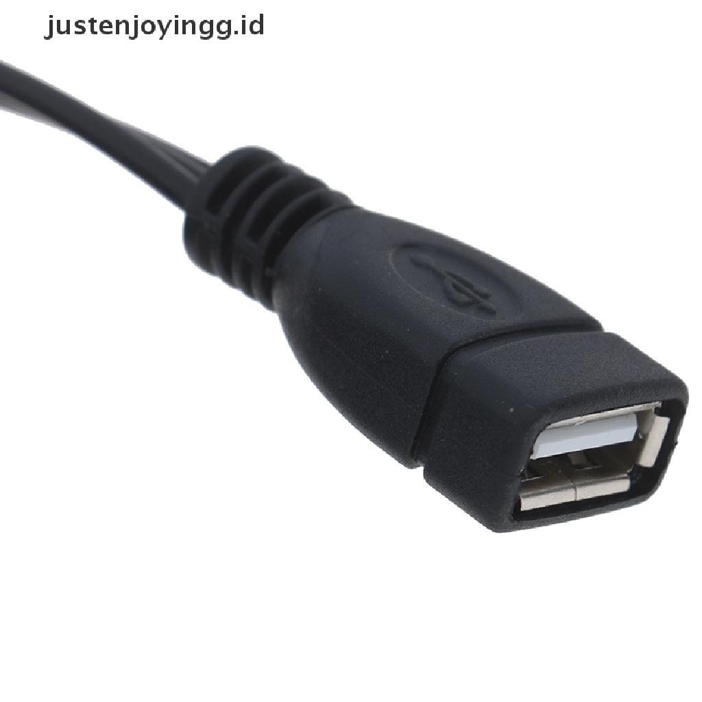 Kabel adapter usb 2.0 female to 3 rca male a / v Panjang 5ft / 1.5m