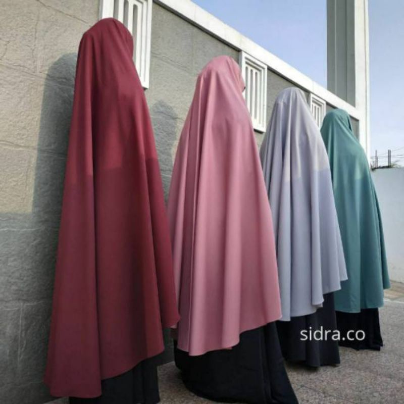 (PRELOVED) EVERYDAY KHIMAR VOL 1 CLOUD by SIDRA.CO