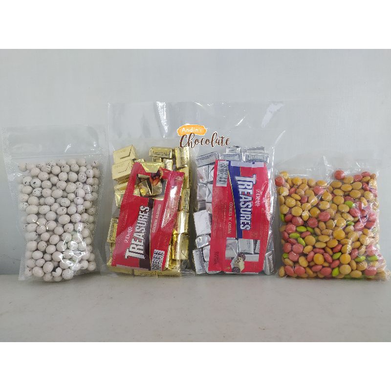 Olivoliv Snack Coklat Kiloan 500Gr (Silver Queen, Scandia, Delfi)