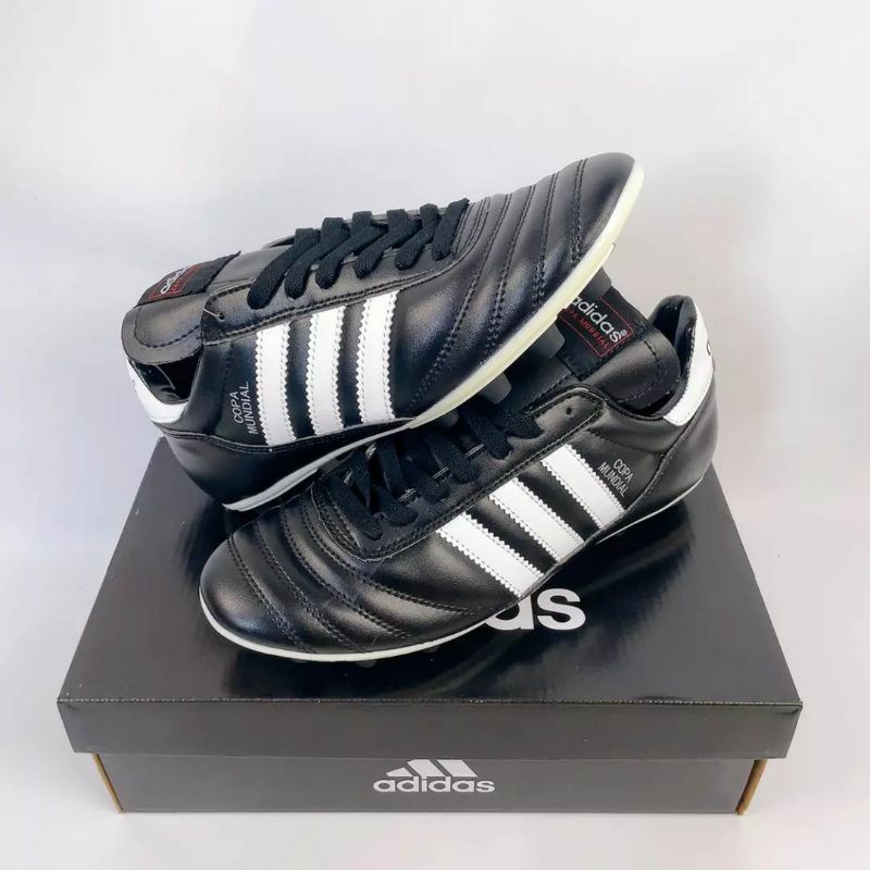 Sepatu Bola Adidas Copa Mundial Team Astro Black White FG
