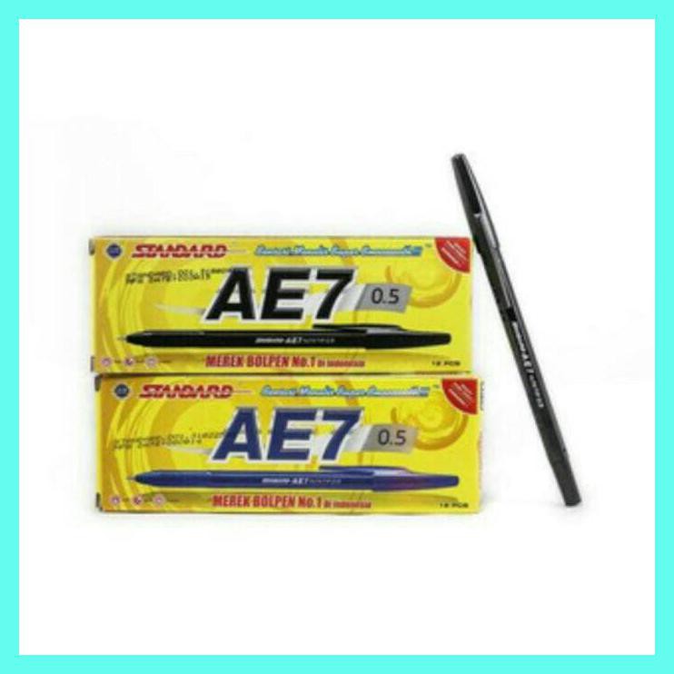 

PULPEN/PEN/BALLPOINT STANDART AE7 HITAM/BIRU/MERAH