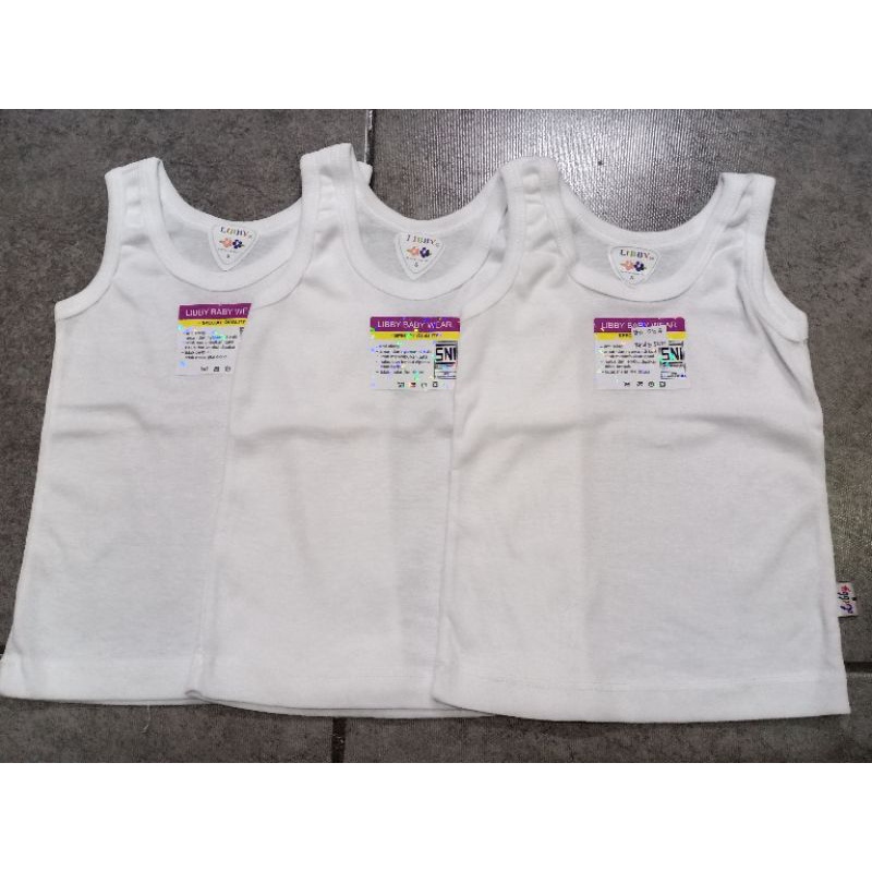 Singlet Libby (NB/S/M/L) 3pcs