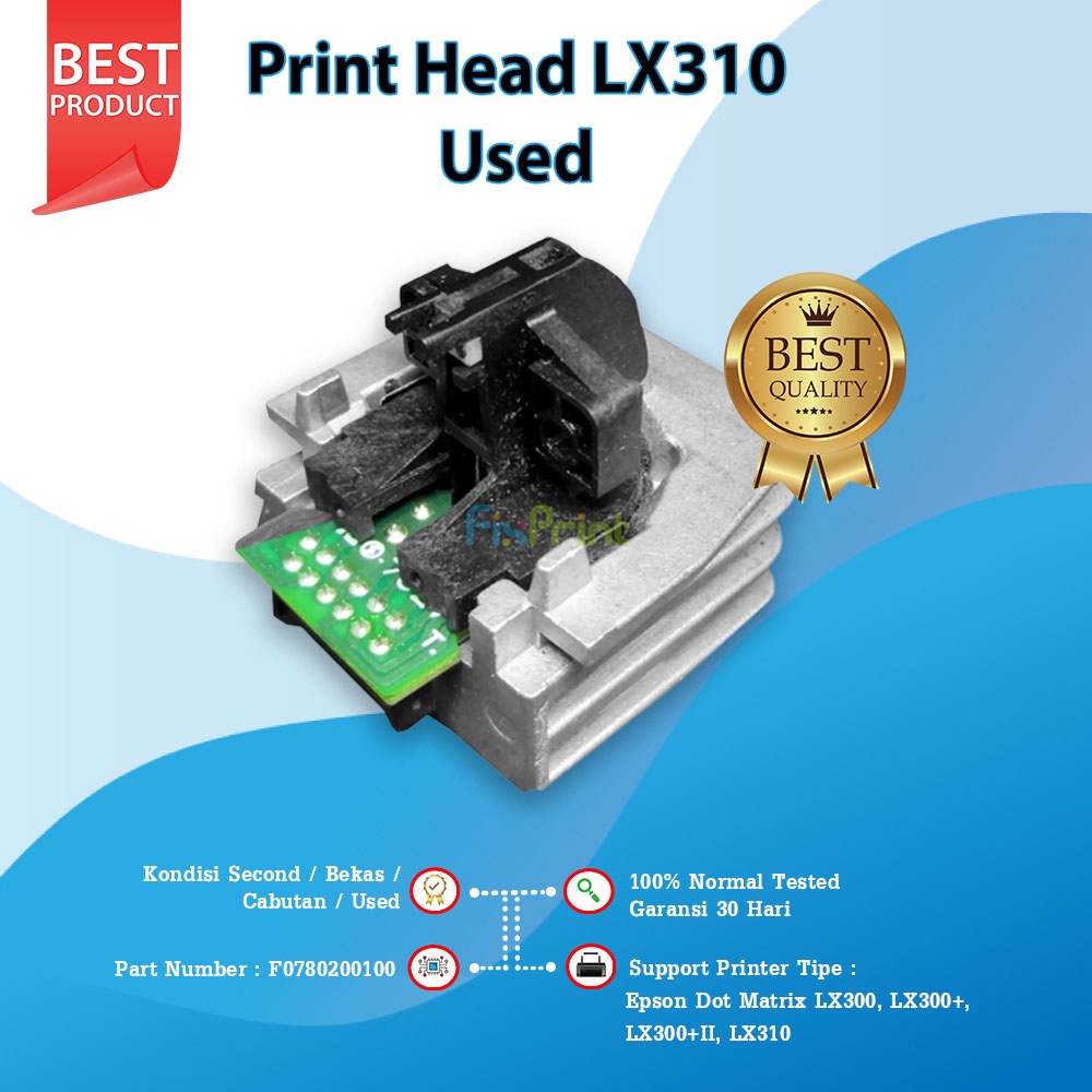 Print Head Printer Epson LX300 LX300  LX300 II Printhead Dot Matrix LX 300 LX 300  LX 300 II LX 300