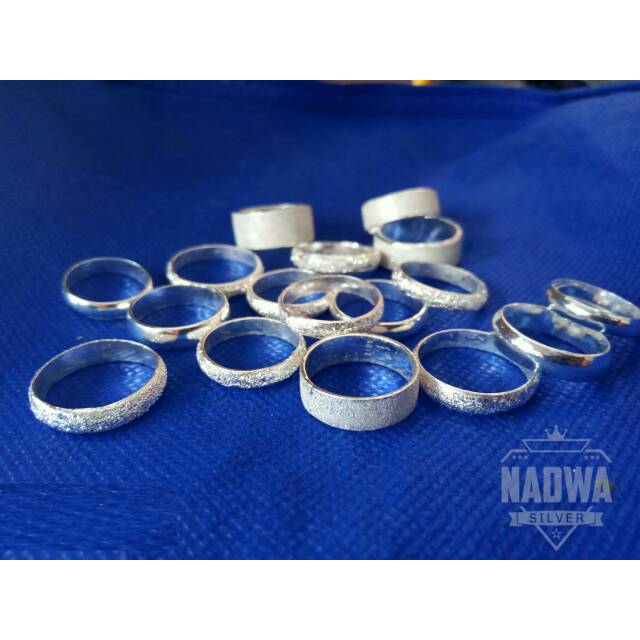 Cincin Couple Perak Murni Asli Tanjung Batu