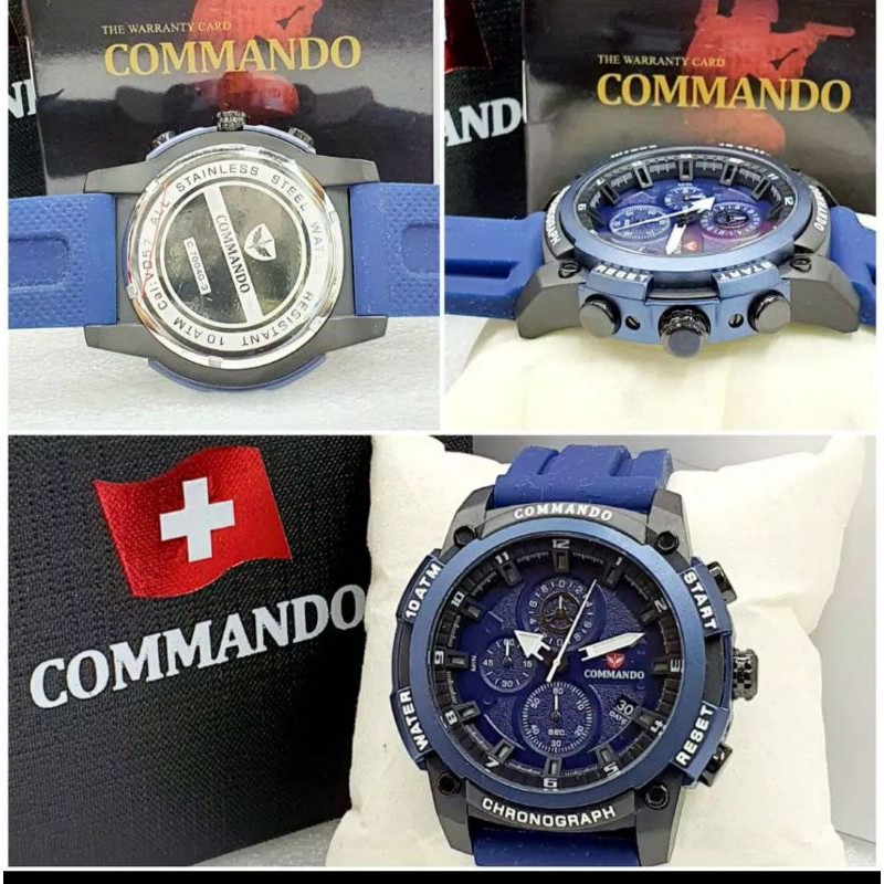jam tangan commando pria.jam oriegional