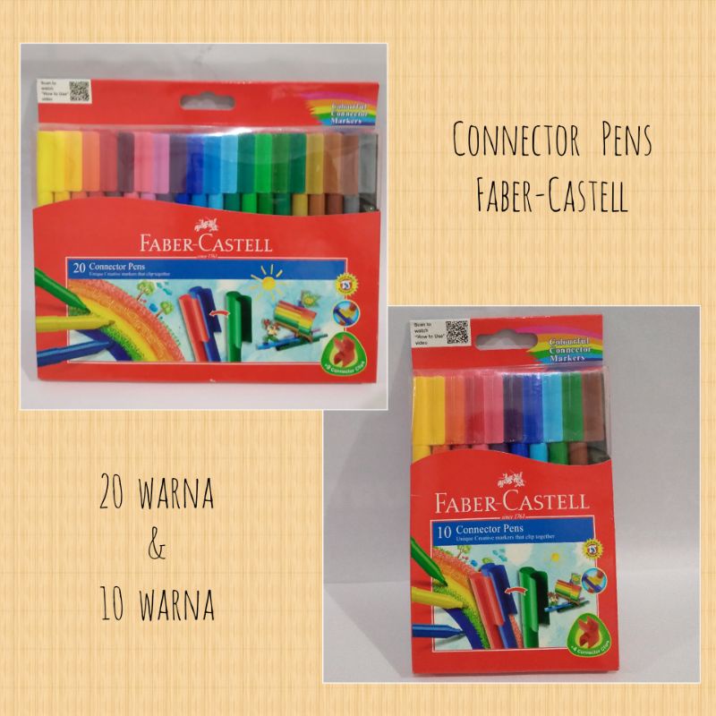 

Spidol Connector Pens Faber Castell