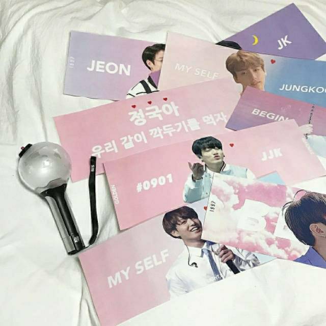 HANDBANNER KPOP BTS CUSTOM TERMURAH!