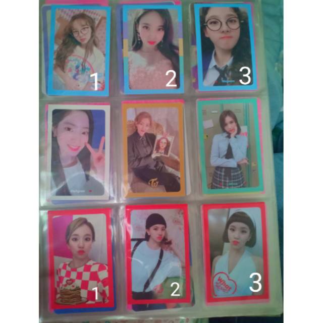 16 TWICE 5th Mini Album What Is Love Dahyun Type-9 Photo Card Official K-POP 