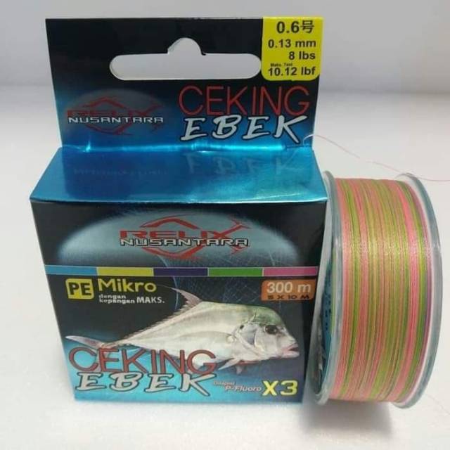 PE. RELIX NUSANTARA &quot;CEKING EBEK&quot; X3 (Color MULTICOLOR)
