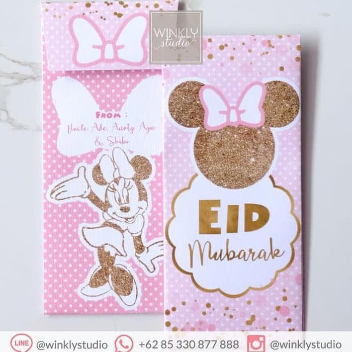 

Custom Amplop Lebaran Anak Angpao Idul Fitri Angpau Hari Raya KIDS K7