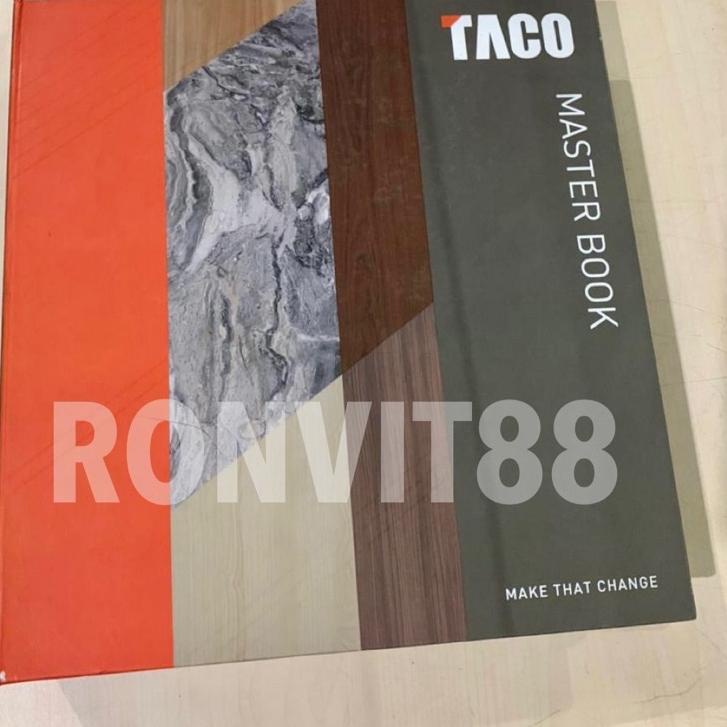 

[PROMO TSM73] READY STOCK Katalog taco master book carta hpl catalog katalok masterbook murah baru brand new catalok buku sheet Terlaris