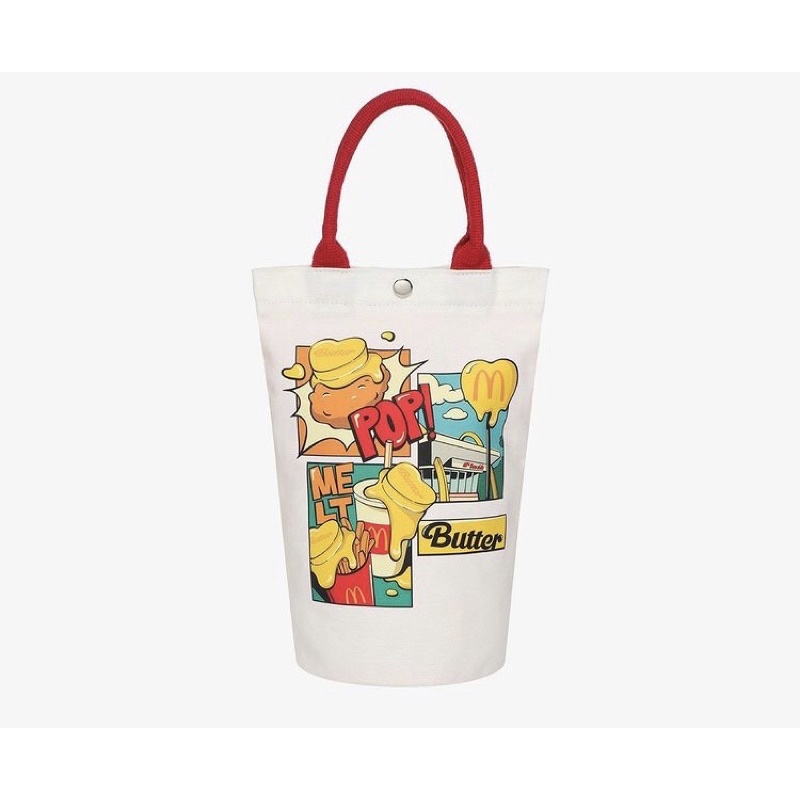 READY STOCK OFFICIAL BTS X MCD MELTING TOTEBAG