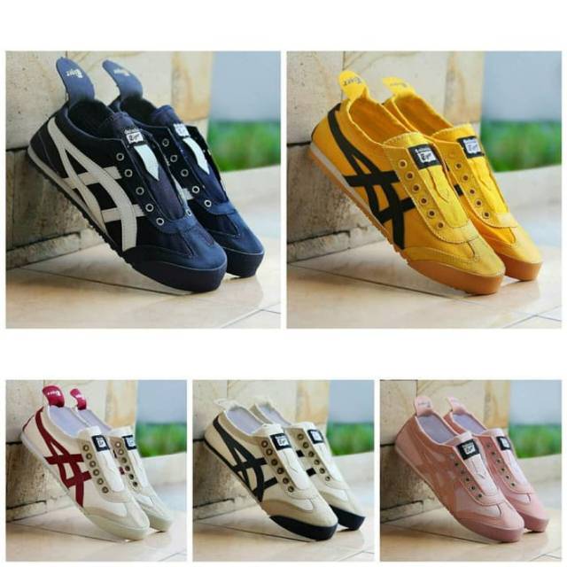 Onitsuka tiger slipon wanita , sepatu slipon onitsuka tiger