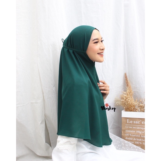 Jilbab Instan/Maryam Bergo bahan Diamond