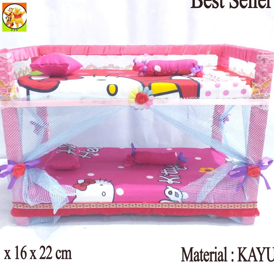Bestseller TMR TEMPAT TIDUR BERBY 2 TINGKAT /MAINAN ANAK PEREMPUAN / KASUR BERBY / RANJANG BERBY 33