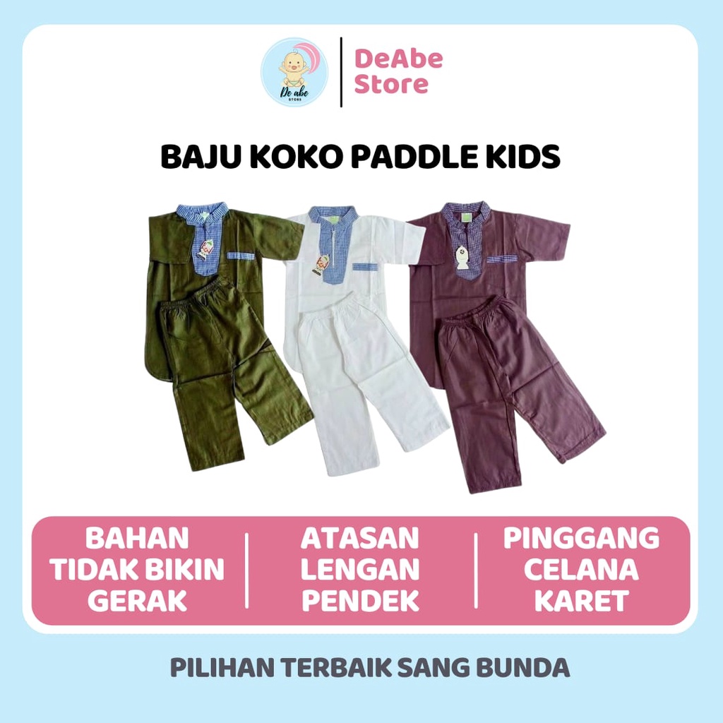 SETELAN KOKO ANAK PADDLE KIDS