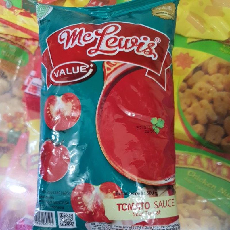 

ME LEWIS SAUS TOMAT 500GR