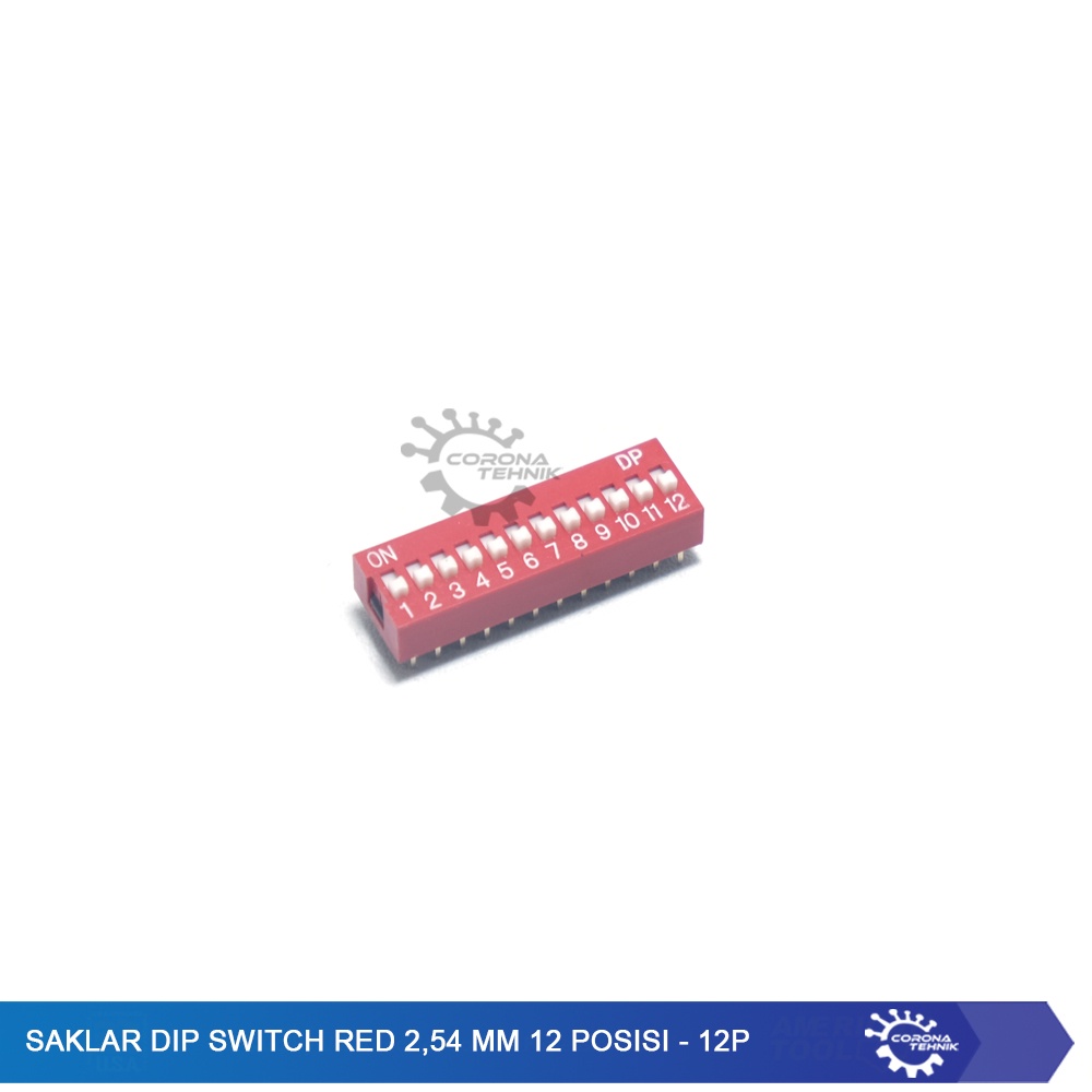 DIL Switch - Pitch Pin 2.54 mm - Saklar Dip Switch Breadboard