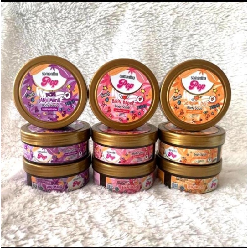 Samantha Pop Body Scrub 100gr