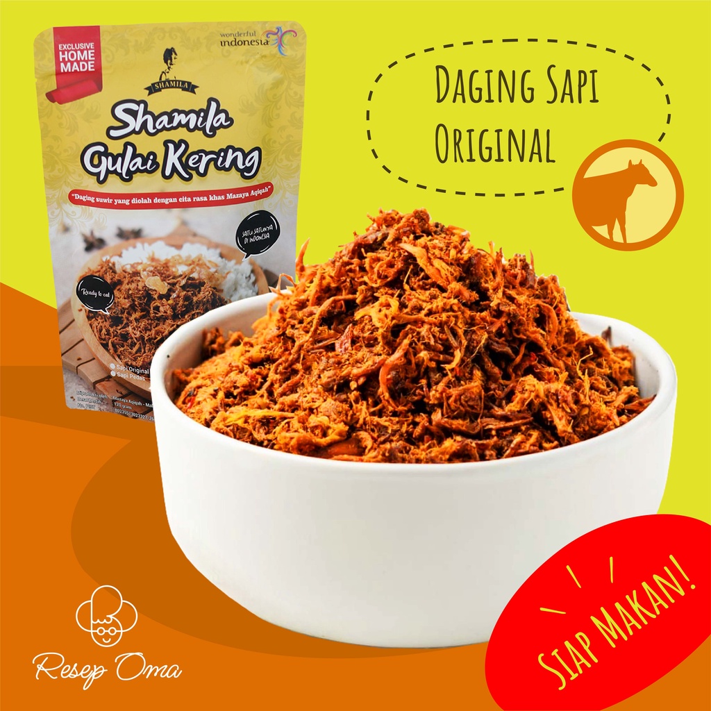 

GULAI KERING, MAKANAN INSTAN SIAP SAJI DAGING SAPI ORIGINAL TIDAK PEDAS BY RESEP OMA