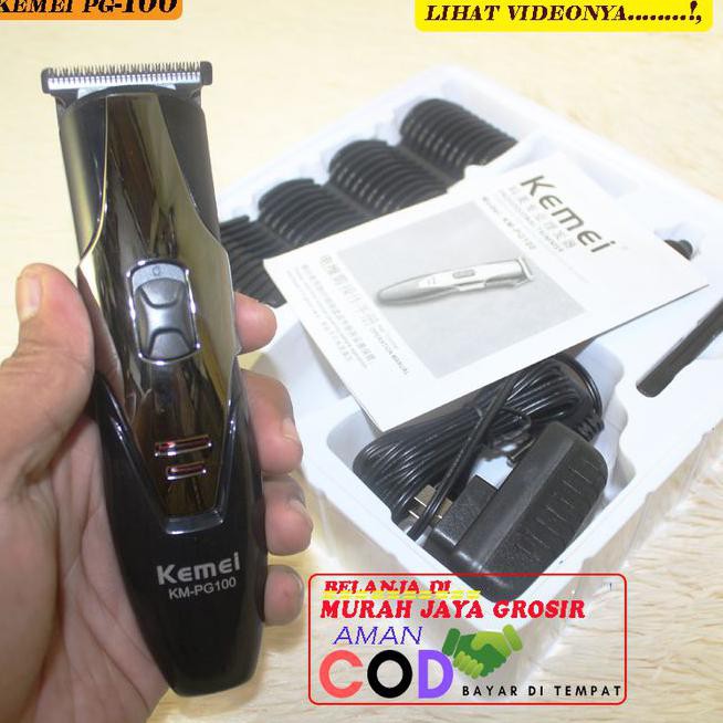 Kemei PG 100 Mesin Cukur Rambut Cas Alat Cukur Rambut Clipper