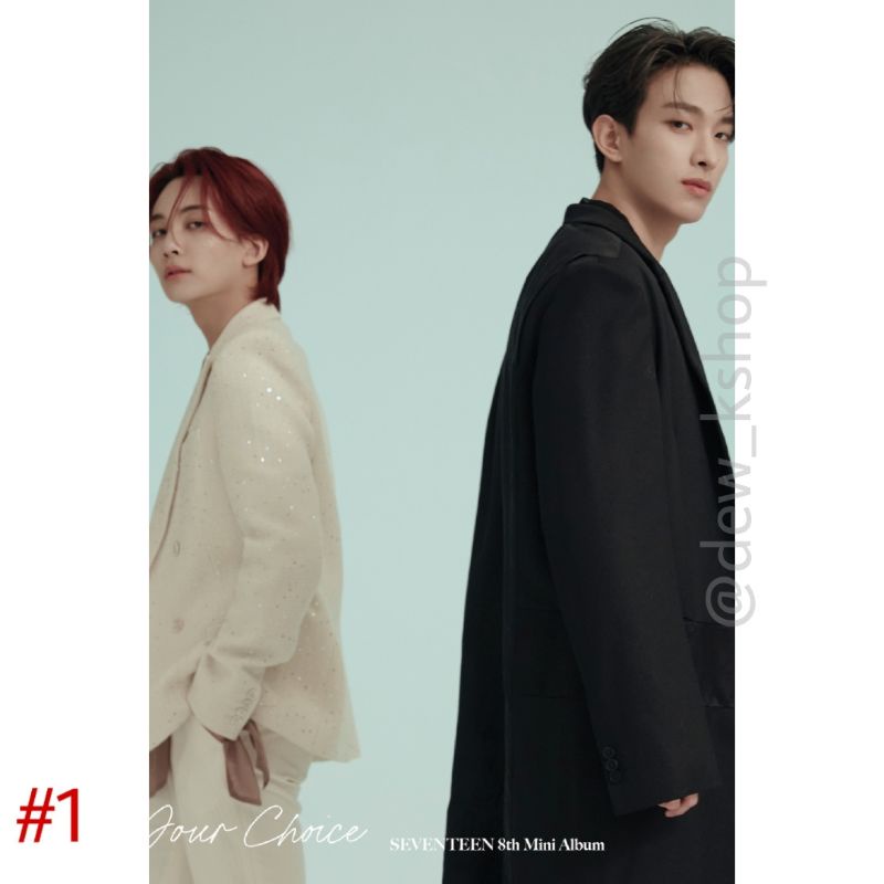 POSTER SEVENTEEN - 'Your Choice' OTHER SIDE Ver. #DK #JEONGHAN