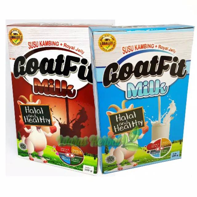 

Susu Kambing Goatfit Milk 200 gr
